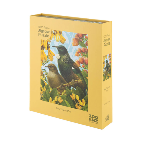 Botanical Tui Puzzle Puzzle 100% NZ