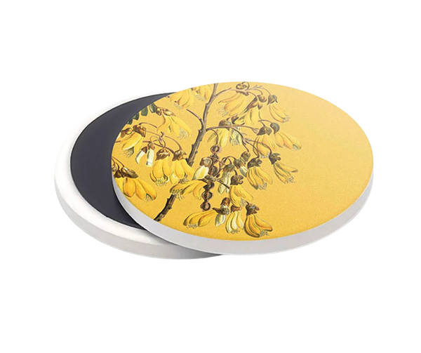 Kowhai Ceramic Magnet
