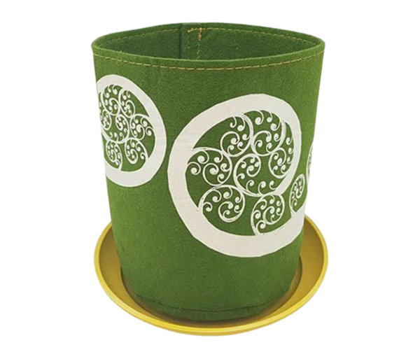 Fern Fronds Green Ecofelt Grow Bag