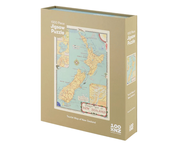 Tourist Map of NZ  Puzzle