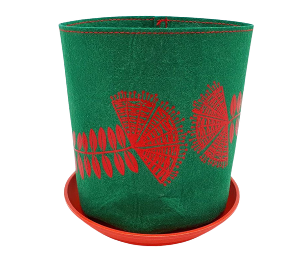 Red Pohutukawa Green Ecofelt Grow Bag