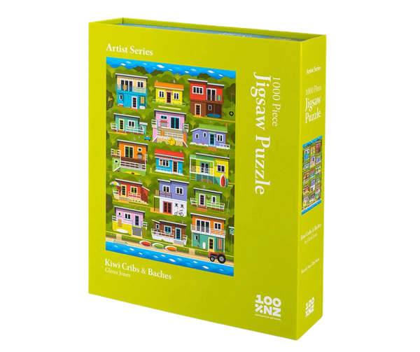 Kiwi Cribs & Baches Jigsaw Puzzle