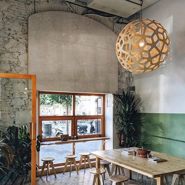 David Trubridge- Coral Pendant Light
