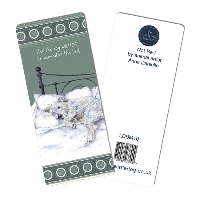Not On The Bed - Bookmark Bookmark Little Dog Laughed