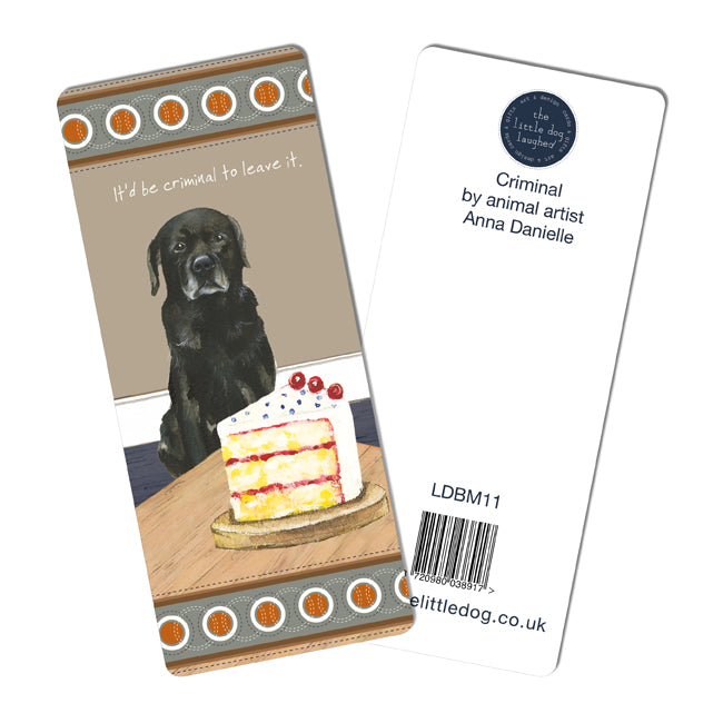 Criminal - Bookmark Bookmark Little Dog Laughed