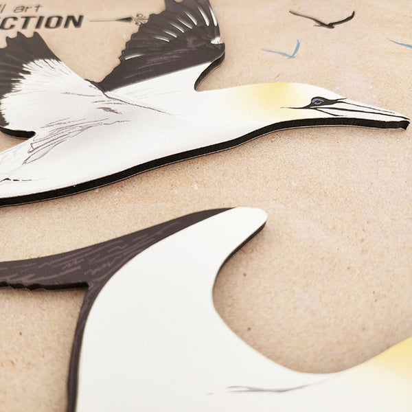 Gannet / Takapu   Bird Wall Set