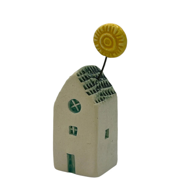 Cute Embellished Clay House Home Decor Creative Clay