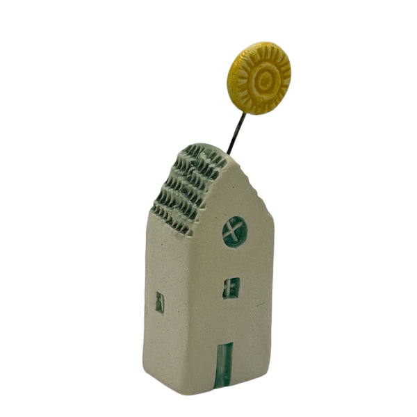 Cute Embellished Clay House Home Decor Creative Clay
