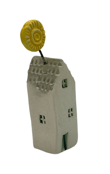 Cute Embellished Clay House Home Decor Creative Clay