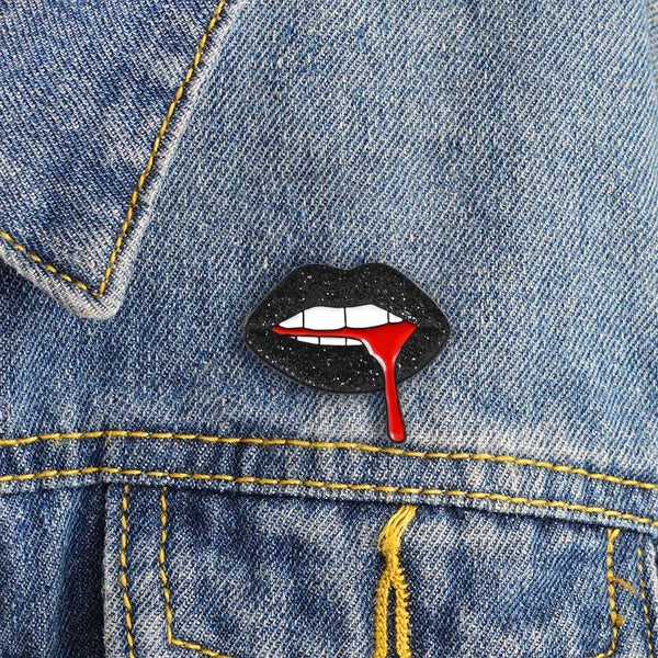 Bit Lip Badge