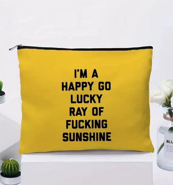 I'm A Happy Go Lucky Purse Purse Design Withdrawals