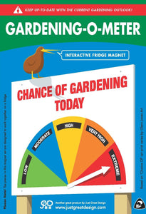 Gardening-O-Meter Fridge Magnet Fridge Magnet Just Great Design
