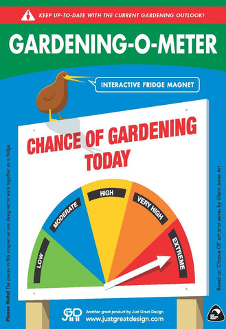 Gardening-O-Meter Fridge Magnet Fridge Magnet Just Great Design
