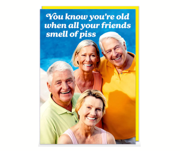 Card - You Know You're Old Greeting Card Dean Morris