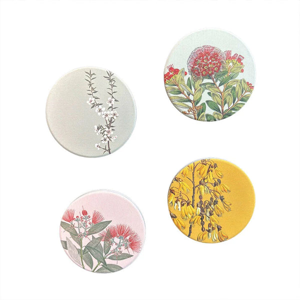 Kowhai Ceramic Magnet