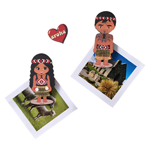 Magnet Pop Outs - Tamariki Set Wall Art Crystal Ashley