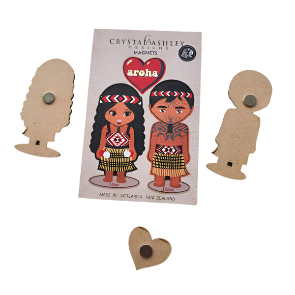 Magnet Pop Outs - Tamariki Set Wall Art Crystal Ashley