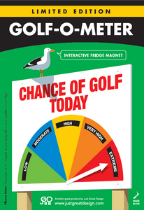 Golf-O-Meter Fridge Magnet Fridge Magnet Just Great Design