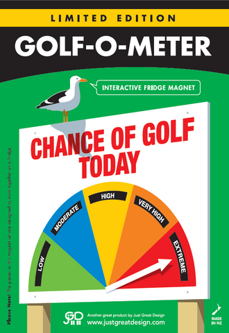 Golf-O-Meter Fridge Magnet Fridge Magnet Just Great Design