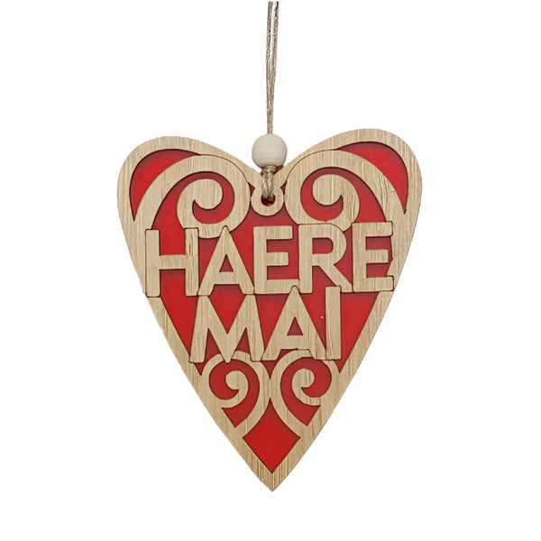 Hanging Ornament - Haere Mai Hanging Ornament Crystal Ashley