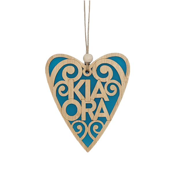 Hanging Ornament - Kia Ora Hanging Ornament Crystal Ashley