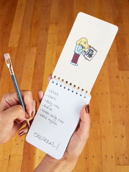 Diary Of A Dog Spiral Notebook Notebooks BlueQ