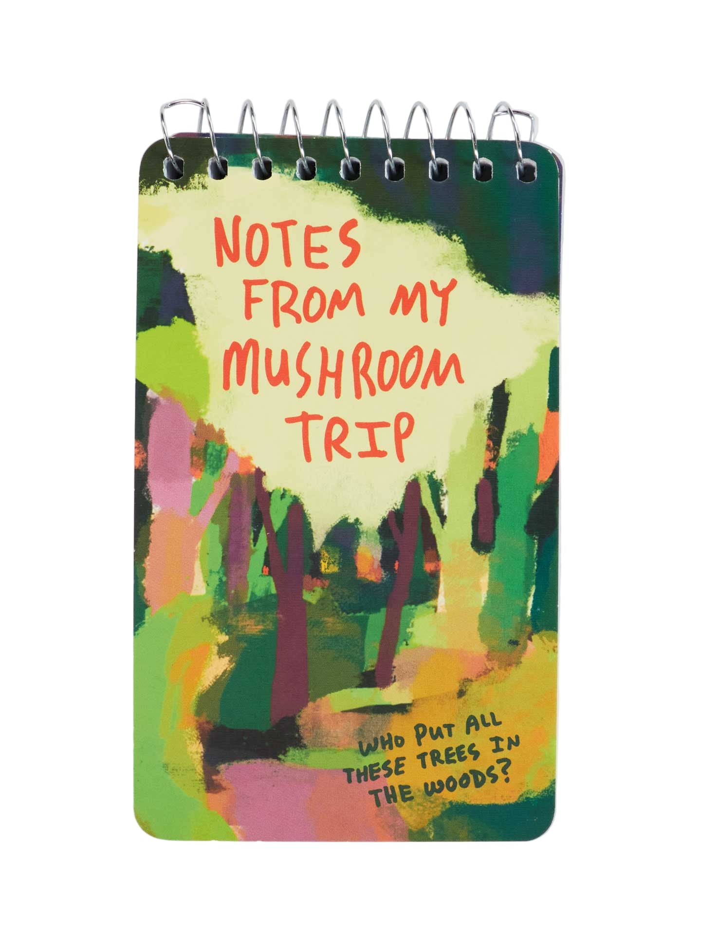 Mushroom Trip Spiral Notebook Notebooks BlueQ