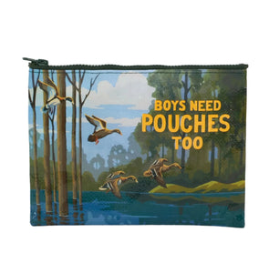 Boys Need Pouches too - Zipper Pouch Zipper Pouch BlueQ