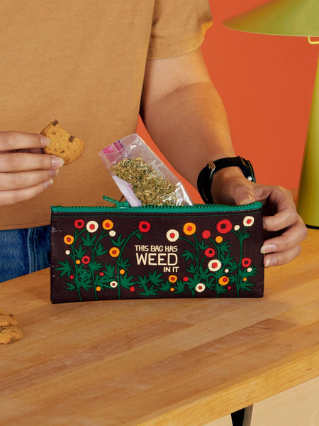 Bag Has Weed In It - Pencil Case Pencil Case BlueQ