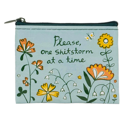 One Shitstorm At A Time - Coin Purse
