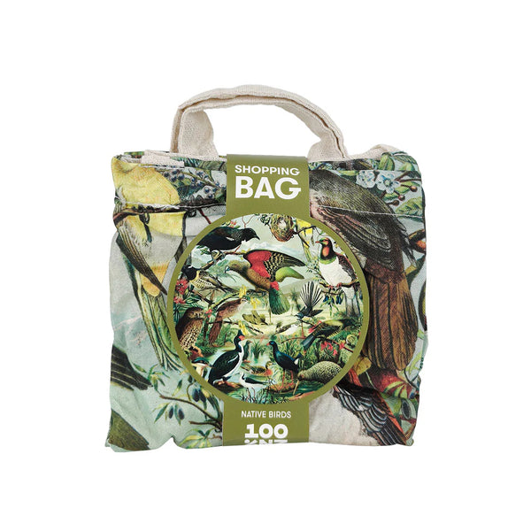 NZ Native Birds Shopping Bag Bag 100% NZ