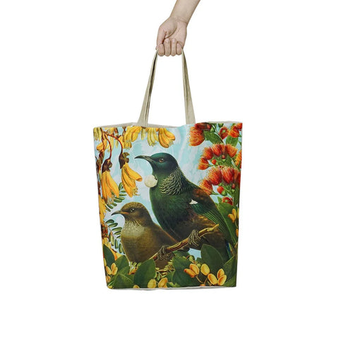 Botanical Tui Shopping Bag Bag 100% NZ