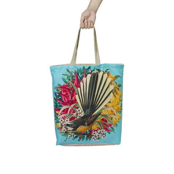 Botanical Fantail Shopping Bag Bag 100% NZ