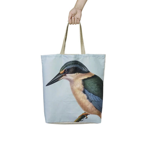 Hushed Kingfisher Shopping Bag Bag 100% NZ