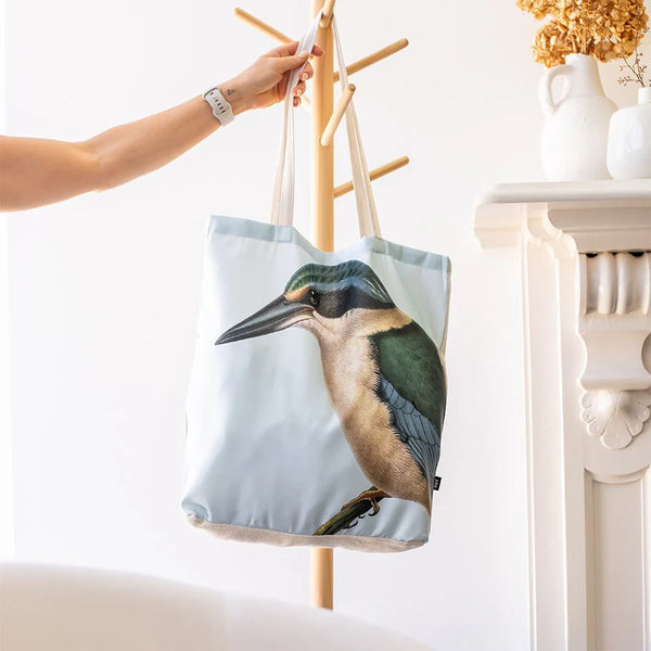 Hushed Kingfisher Shopping Bag Bag 100% NZ