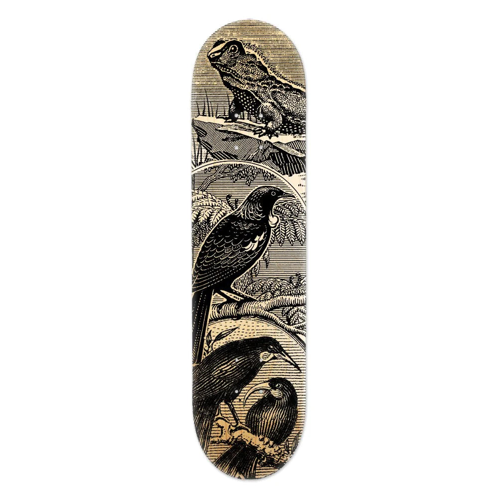 Tuatara, Tui & Huia - Skate Deck