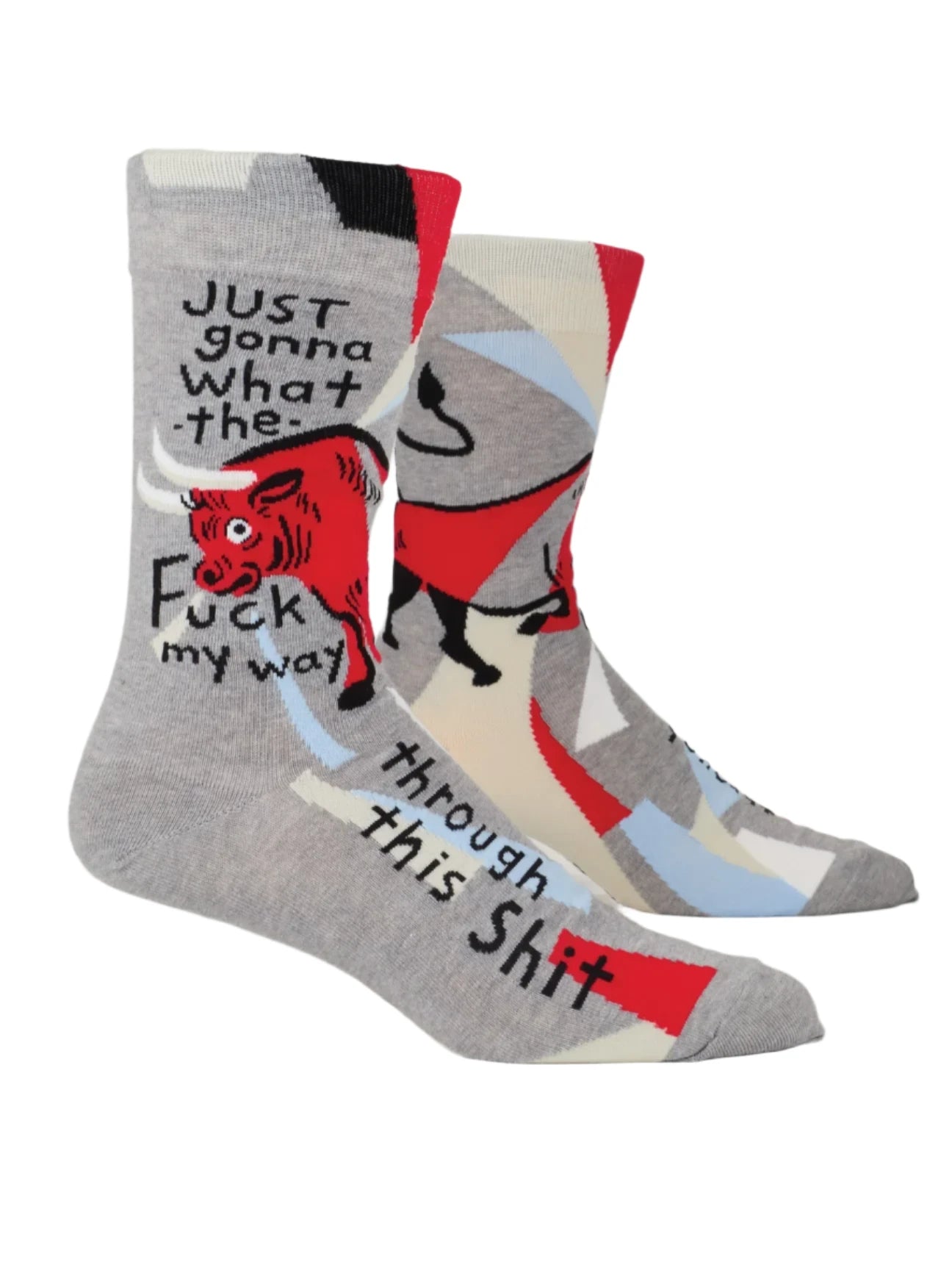 WTF My Way Through Men's Socks Socks BlueQ