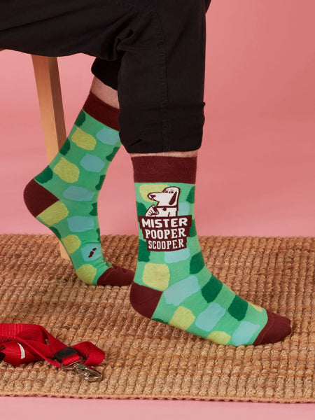 Mr Pooper Scooper Men's Socks Socks BlueQ