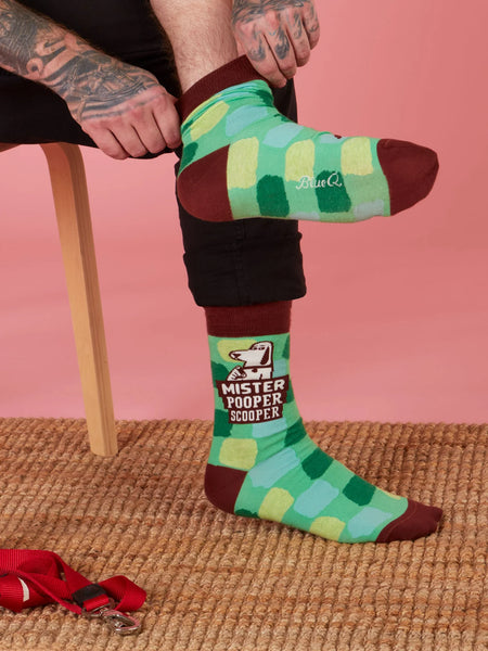 Mr Pooper Scooper Men's Socks Socks BlueQ