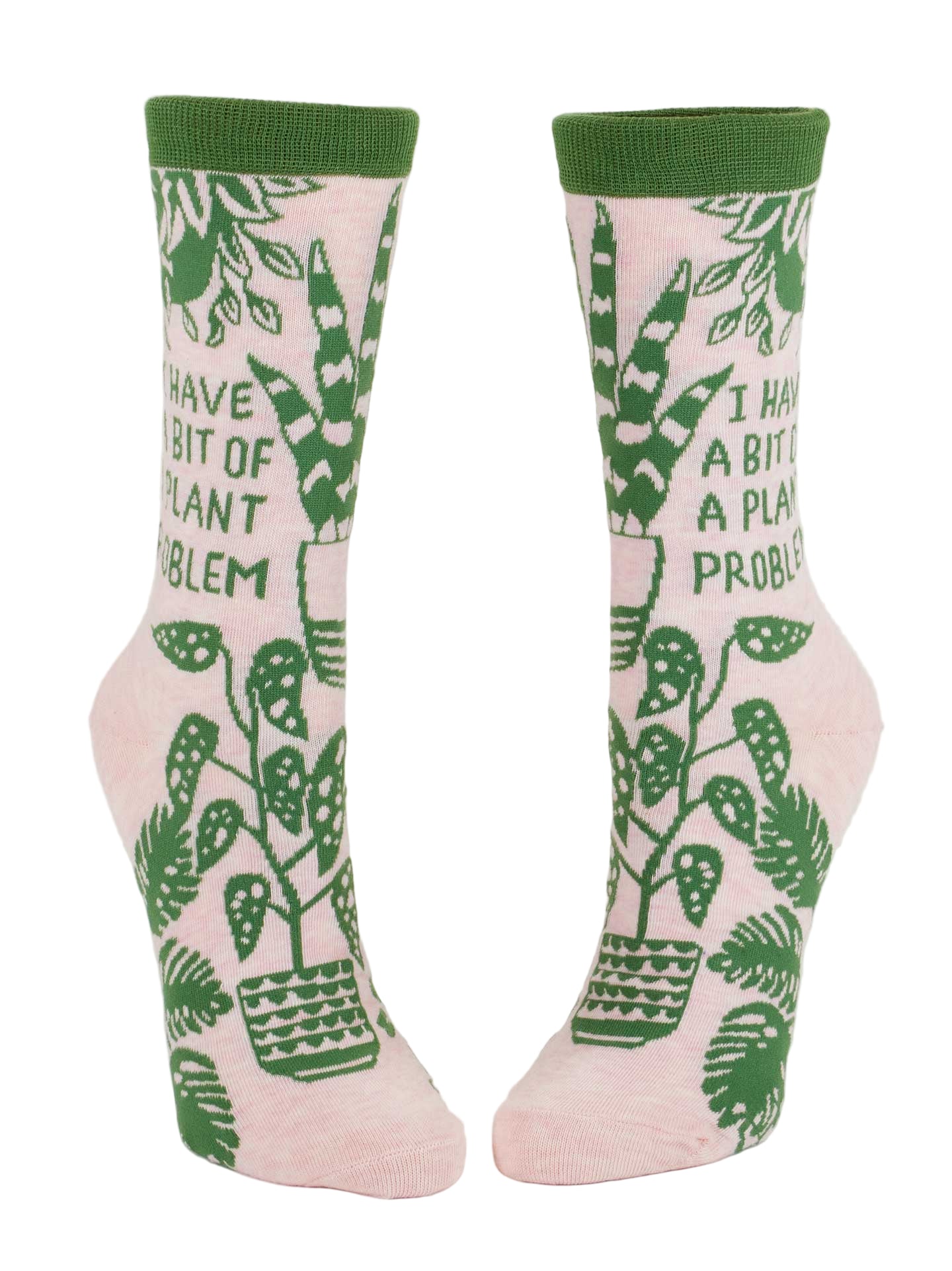 Plant Problem Crew Socks Socks BlueQ
