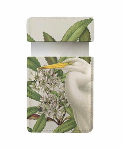 Vintage Botanical  Pocket Mirror - Heron