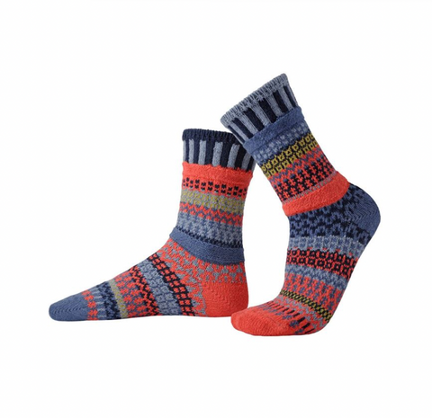 Solmate Socks - Masala - Crew Socks