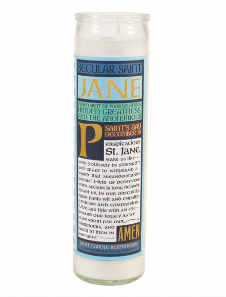 Jane Austen Candle