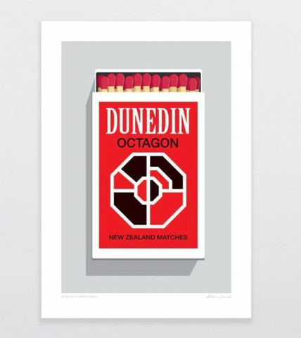 Matchbox Dunedin A4 Art Print