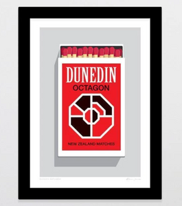 Matchbox Dunedin A4 Art Print