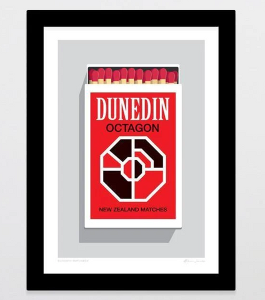 Matchbox Dunedin A4 Art Print
