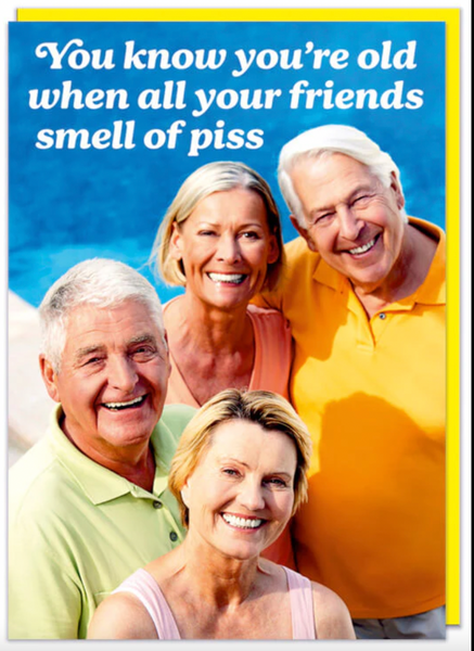 Card - You Know You're Old Greeting Card Dean Morris