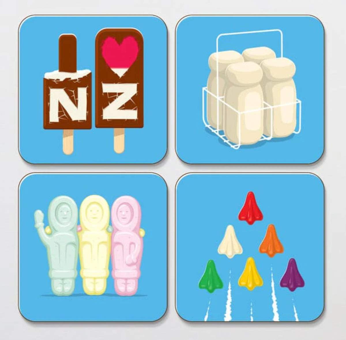 Coasters Set of 4 - Sweet As