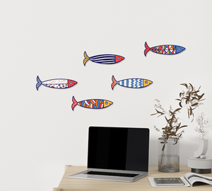 Fiesta Fish Wall Set