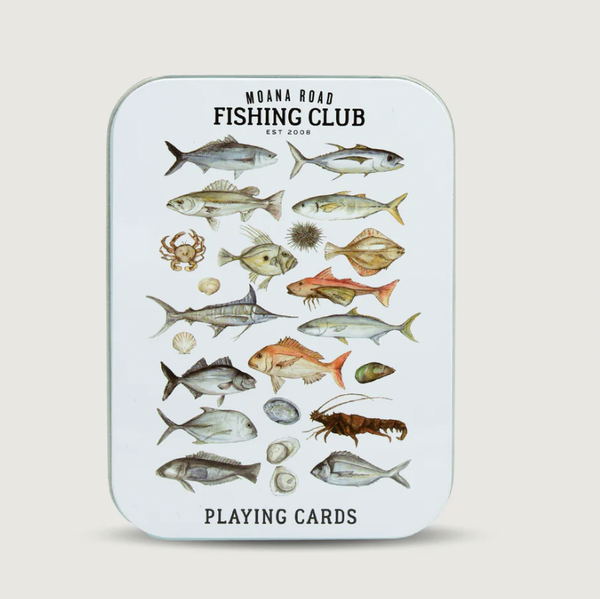 NZ Fishing Club - Playing Cards